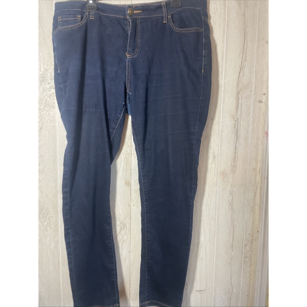 Wax Jeans Women's size 16 Blue Medium‎ Wash Skinny Jeans
